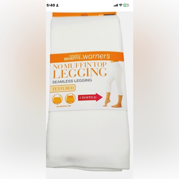 Blissful Benefits by Warner’s No Muffin Top Leggings - Picture 2 of 4